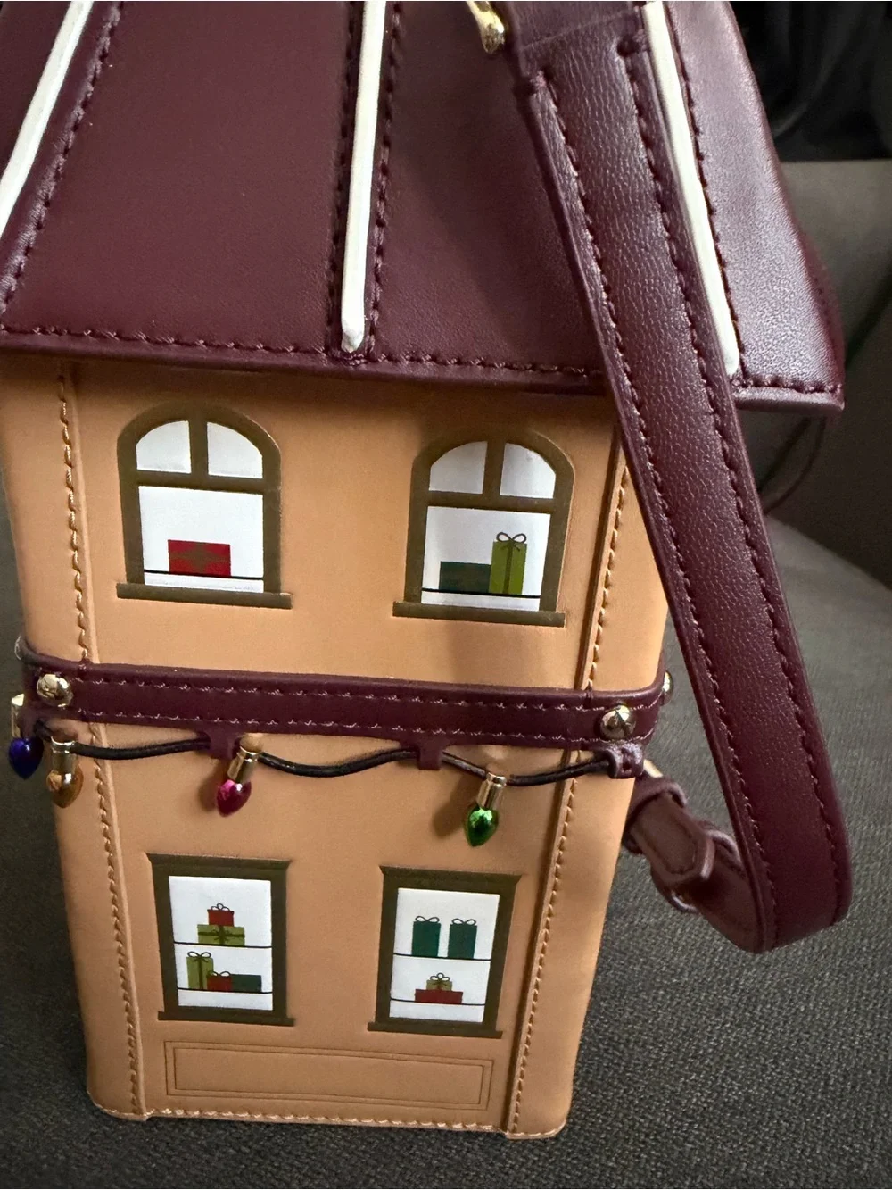 NWOT Kate spade 'Kate's Toy Shop' “oh what fun” Novelty Crossbody Bag